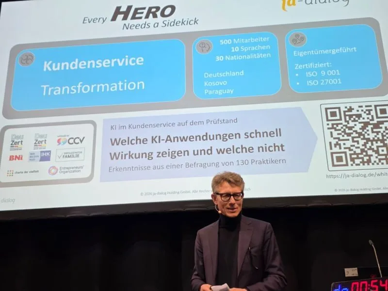 Christoph Baumgärtner auf der CCW 2026